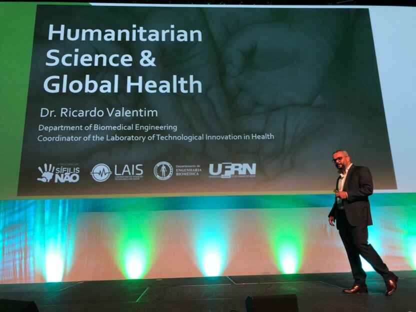 LAIS coordinator talks about humanitarian science at conference in Ireland