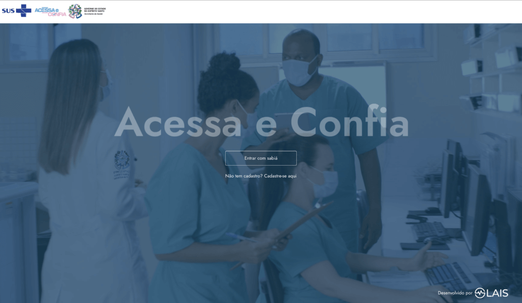 Plataforma criada pelo LAIS integra todo o Sistema de Saúde Pública no Espírito Santo de forma pioneira no Brasil