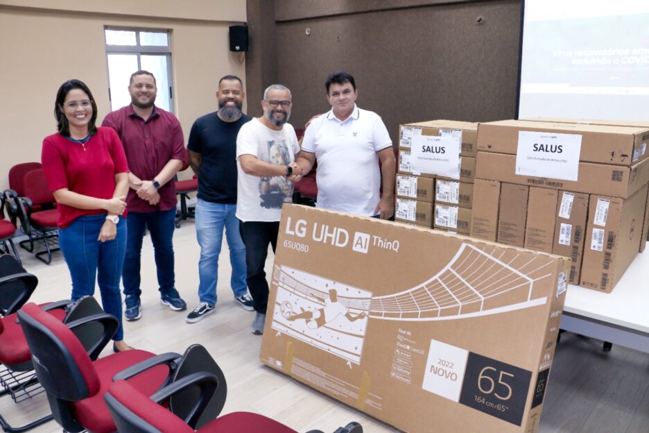 LAIS entrega equipamentos para implantação da sala de monitoramento da sífilis em São Gonçalo do Amarante/RN
