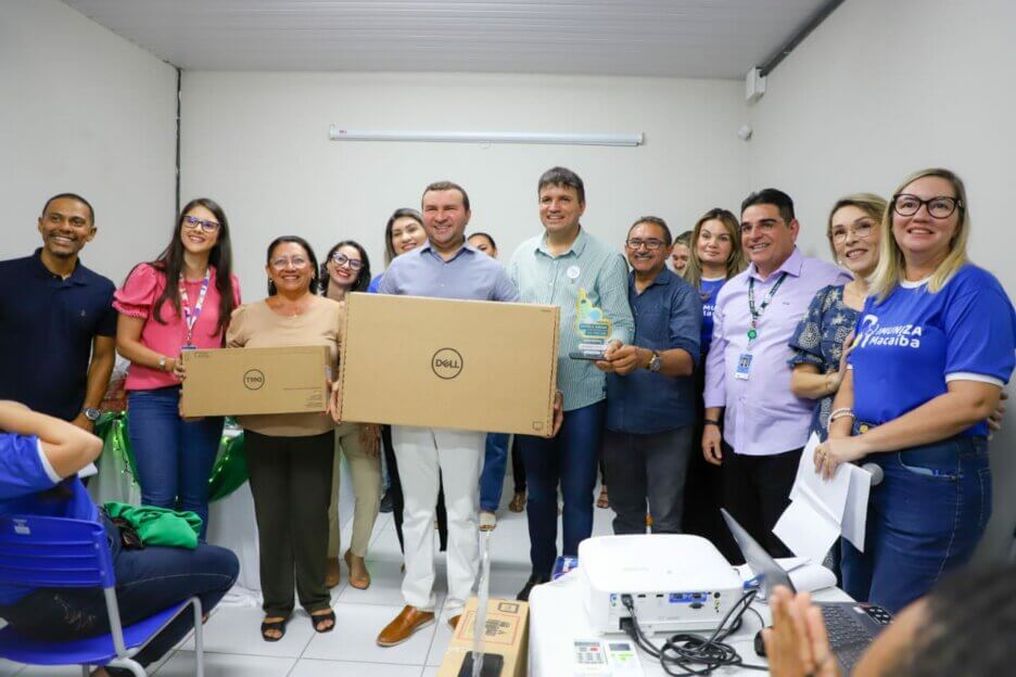 LAIS/UFRN participa de entrega do Prêmio Escola Amiga da Vacina, em Macaíba/RN