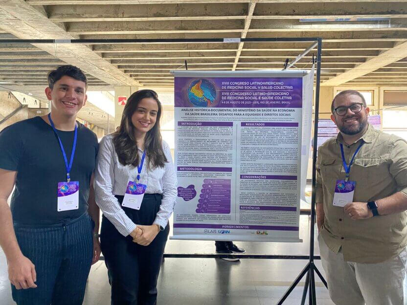 Pesquisadores do LAIS apresentam trabalhos sobre Economia da Saúde no Congresso Latino-Americano de Medicina Social e Saúde Coletiva